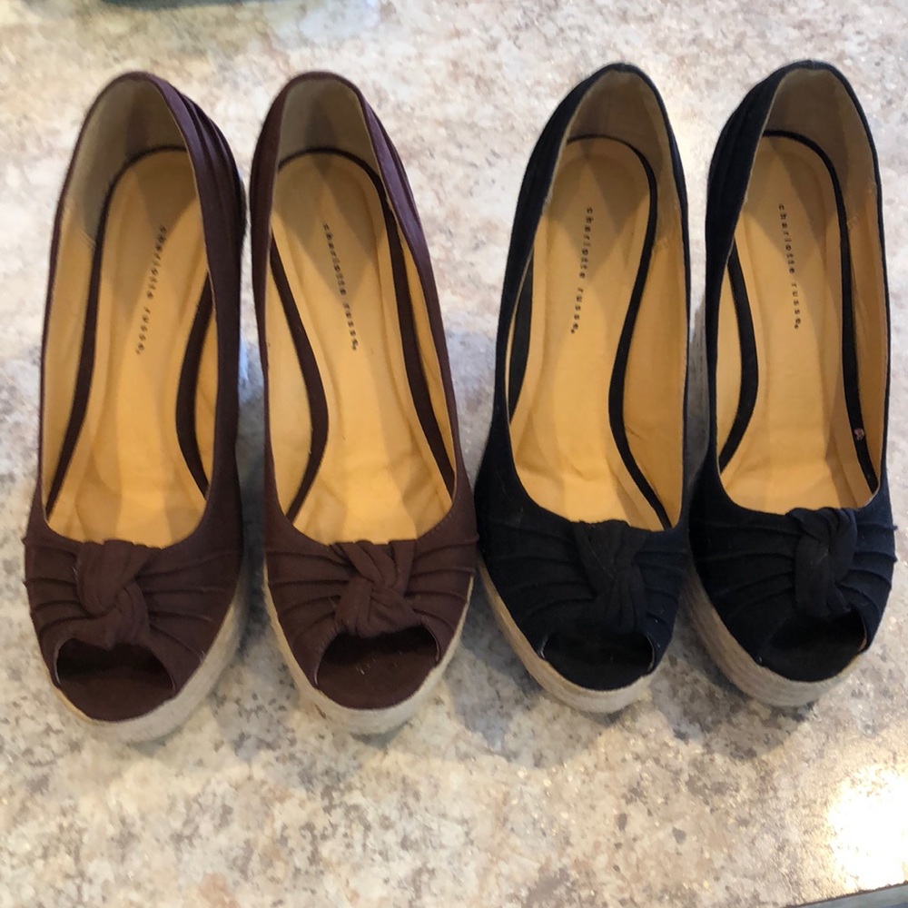 Charlotte Russe Summer wedge